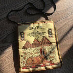Egyptian Sling Wallet – Small Crossbody Purse, Durable Flexible Fabric